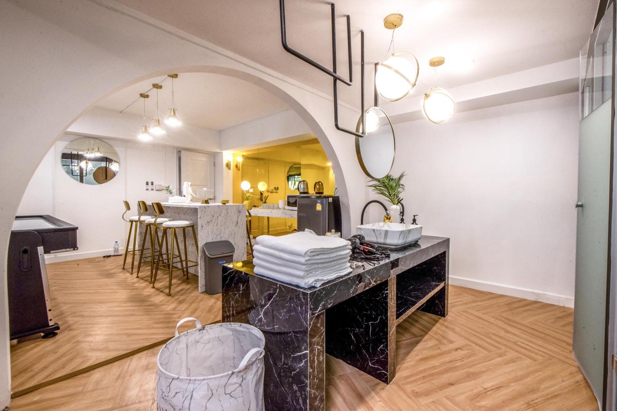 Theme Boutique Hotel Bangkok Makkasan Zimmer foto